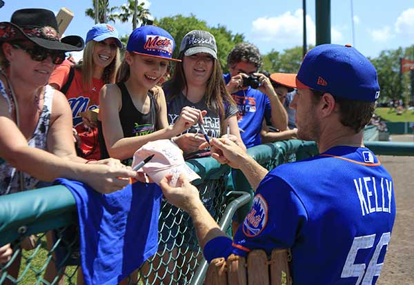 The Loyalty of the New York Sports Fan - Spring Training-New York Mets at Atlanta Braves